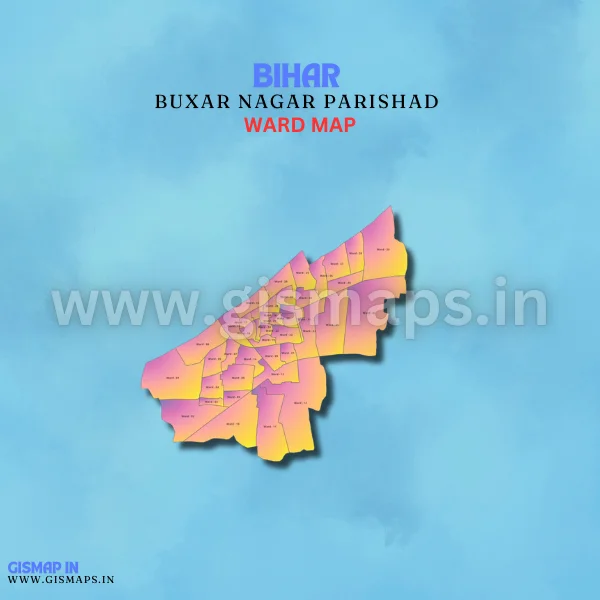 Buxar Nagar Parishad Ward Map